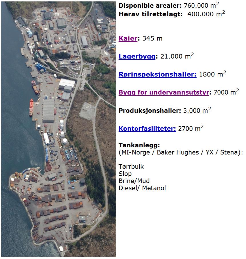 hamneformål. Baseområdet ligg inntil Statoil sitt oljeraffineri på Mongstad, og utgjer til saman eit betydeleg næringstyngdepunkt i Hordaland.