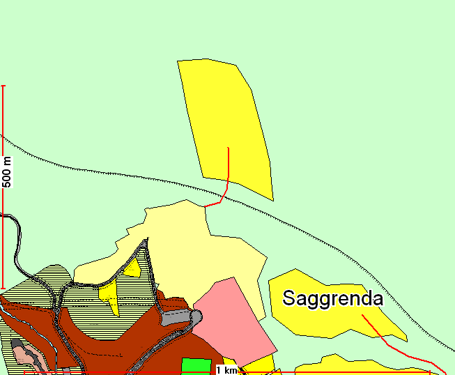 INNSPILL SAGGRENDA Nr: 46B Herleiv Velde Eiendom G/Bnr: 8646/1 området Grunneier Herleiv Velde ønsker å tilrettelegge for boligområde på sin eiendom, gnr. 8646 bnr. 1 i Saggrenda.