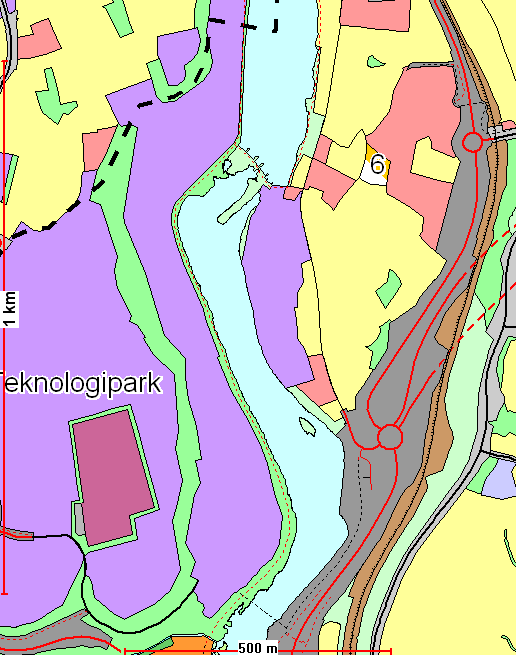 INNSPILL Adkomst Esco Nr: 2N ESCO Kongsberg AS Eiendom G/Bnr: 8513/2 Kongsberg Esco AS ønsker at trase for ny atkomstvei til næringsområdet deres på Gomsrud tas området inn i kommuneplanens arealdel.