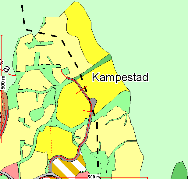 INNSPILL Nr: Eiendom området tiltaket Bolig Raumyr 16B KAMPESTAD MIDTRE OG ØST NORDRE G/Bnr: 8303/1 M.FL.