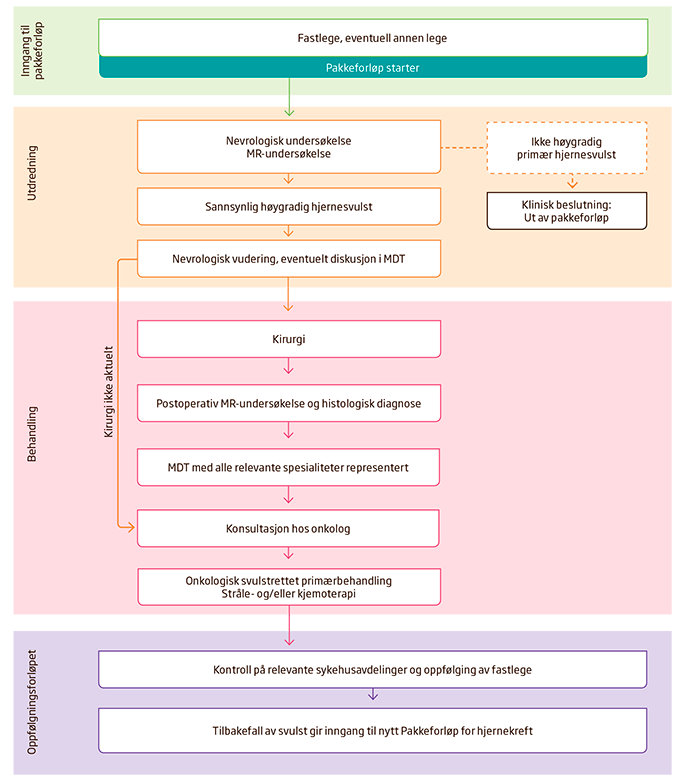 2 Inngang til pakkeforløp for hjernekreft 2.