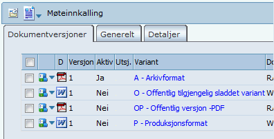 6. Klikk på Møteinnkalling: 7.