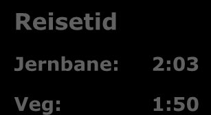 Konsept 0 Referansealternativet Vist Steinkjer 4-felts veg ferdig 2009 Værnes - Kvithammer 4-felts veg under utbygging Pirbrua - Ranheim