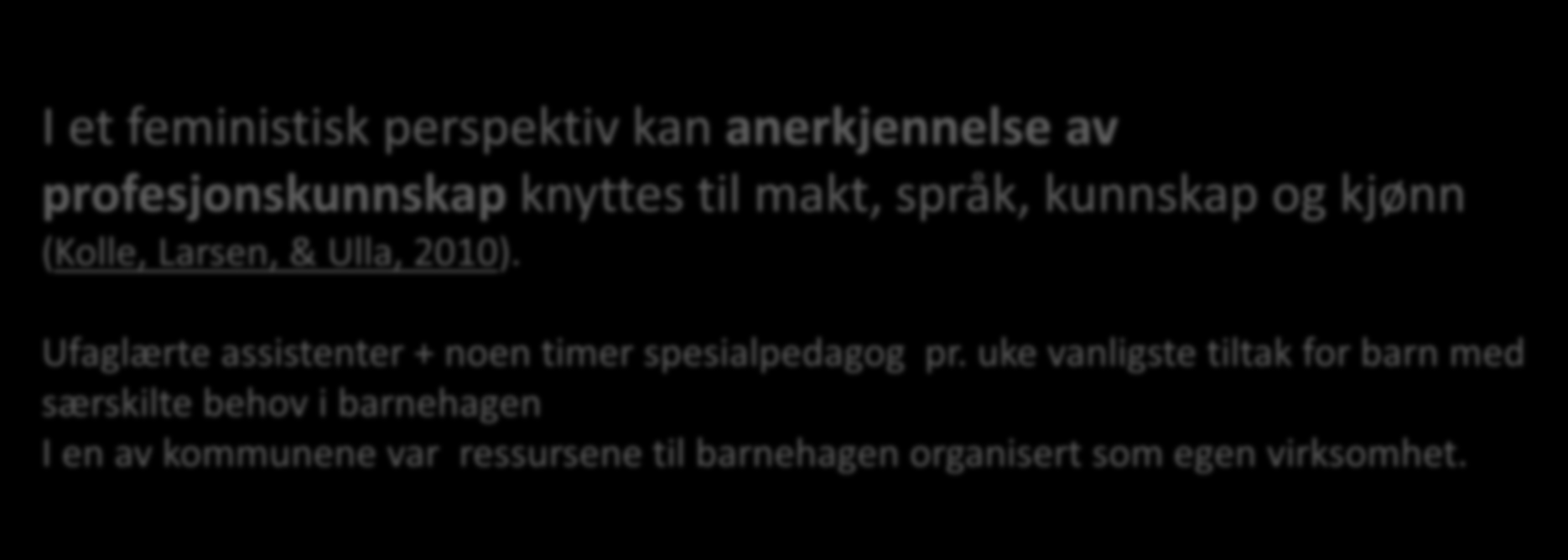 I arbeidet med analysen av intervjuene kom disse 5 ordene opp; ansvar, profesjon, inkludering, samarbeid, retenke Tverrfaglig samarbeid handler om å være i dialog og ha tillit til den andres