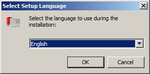 6. Velg det språket du vil ha installasjonen i: 7.