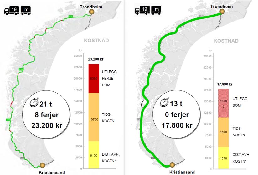 Tabell 1: Prosjektstatus Ferjefri E39 Prosjekt Rogfast Hordfast Sognefjorden Nordfjorden Voldafjorden Storfjorden/ Sulafjorden Romsdalsfjorden Halsafjorden Status Oppstart regulering 2011.