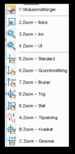 Funksjoner grunnleggende bruk TI-Nspire egner seg svært godt til arbeid med funksjoner. Du kan plotte flere funksjoner i samme koordinatsystem.