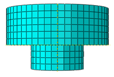 Sveiser Alle modellene ble analysert med fem elementer i sveisetverrsnittet, illustrert i figur 7.13 for de to geometriene av sveis.