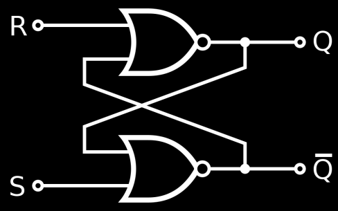 I diagrammet over ser man at tilstandene 1 og 3, og 4 og 6 er tvetydige. Vi trenger ikke tenke på førstnevnte på grunn av like utgangssignaler. Sistnevnte kan løses med å bruke X til å skille de to.