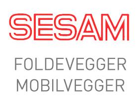 Foldevegger/Blokkvegger Sesams program omfatter de fleste typer av foldevegger/blokkvegger. Fra lette foldevegger til tyngre, lydisolerende vegger. Demping fra Rw 37 db til 53 db.