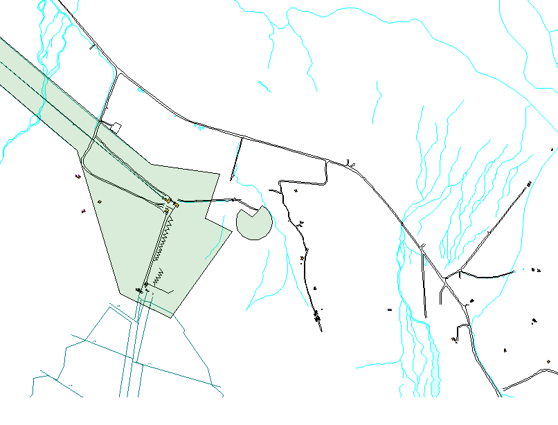 planområdet. Planområdet grenser til sikringssonen til vedtaksfredete kulturminner ved Gruve 6. 3.