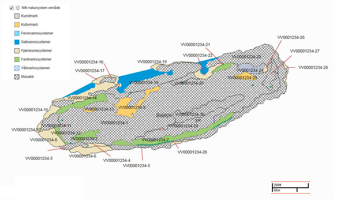 Vedlegg 2 Naturmangfold og artsmangfold [I nasjonalpark/landskapsvernområde vil det være naturlig å kartlegge naturtyper/artsmangfold i deler av verneområdet.