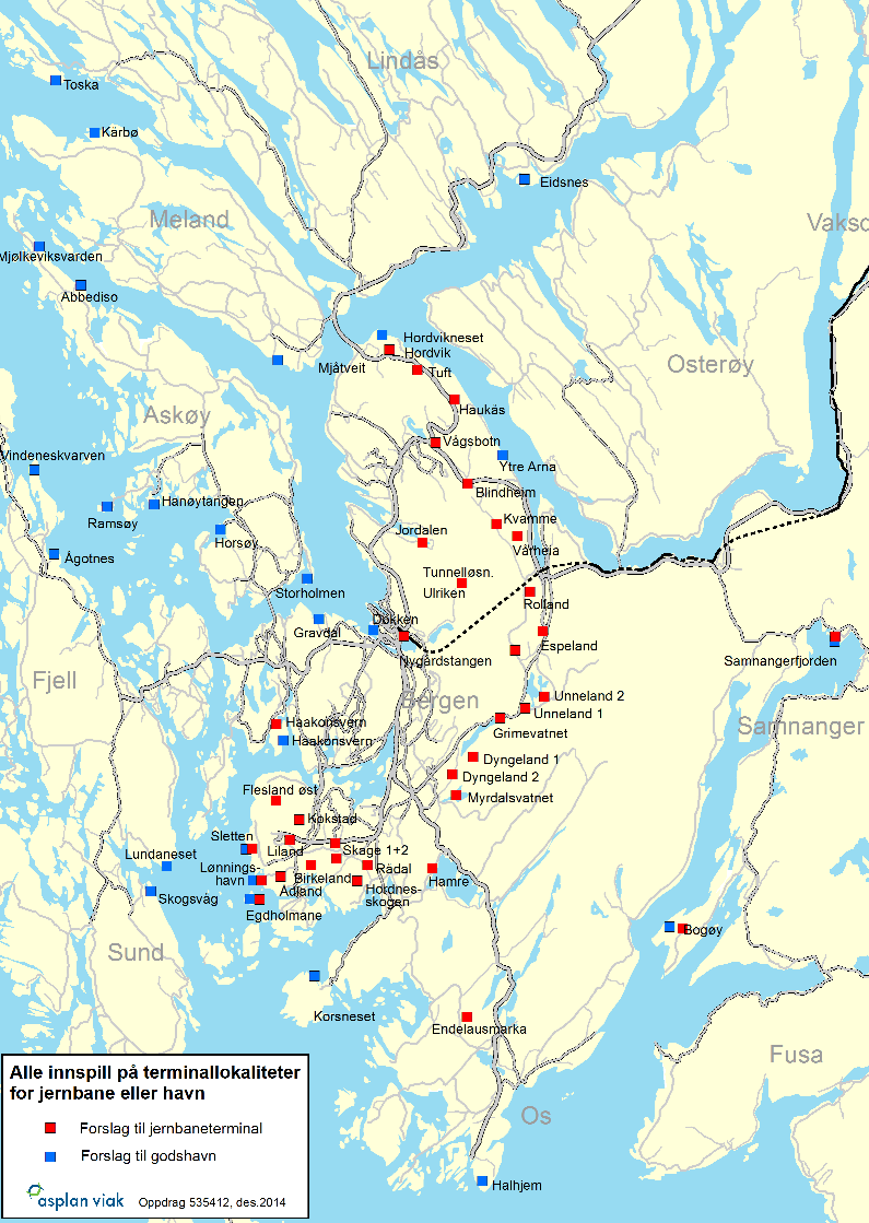 6 KONSEPTER OG LOKALISERINGSALTERNATIVER Innenfor de ulike konseptene finnes det flere ulike lokaliseringsalternativer.