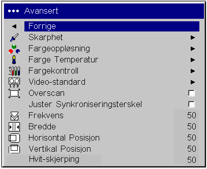 Problem Løsning Resultat Bildet er uskarpt eller avkuttet.