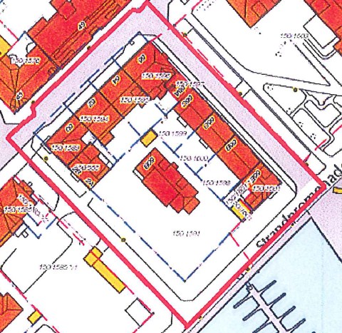 SAMARBEIDSGRUPPAS TILBAKEMELDING OG FØRINGER FOR PLANARBEIDET Planområdet Planarbeidet er allerede varslet igangsatt, med avgrensning som vist til venstre.