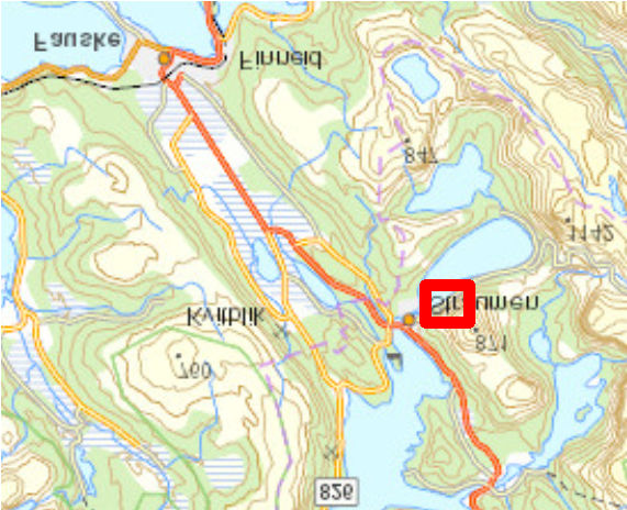 Kartverket, Geovekst og Kommuner - Geodata AS Tegnforklaring Sikring Prioritet 1 sikring, 430m 15 Prioritet 2 sikring, 530m 14 Prioritet 3 sikring,