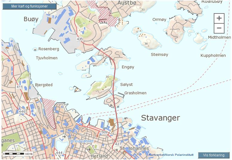 Detaljert kostholdsråd Stavanger Forurensning: PCB/PAH Advarsel: Ikke spis skjell plukket i Vågen i Stavanger sør