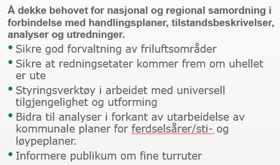 Formål: