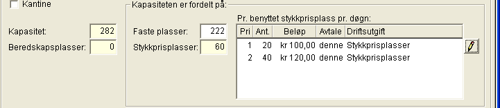 12. Endre prioritert rekkefølge på stykkprisplasser og kost/kantine/catering Du kan endre prioritert rekkefølge hvis noe er feil, ved en ny tilleggsavtale, ved en tilleggsavtales utløp etc.