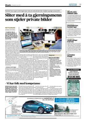 Lynskadene til topps Aftenposten Morgen (1 likt treff), 31.07.2013 Side 9 Publisert på trykk. Profil: Elektronikkbransjen i media. Sensommer er høysesong for lyn og torden.