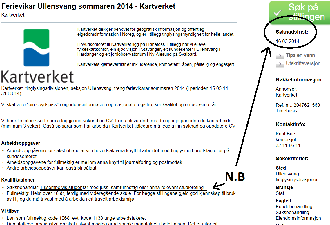 Sommerjobber 2014 -