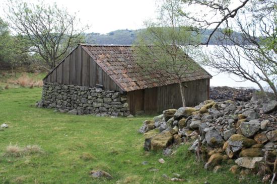 Årskog Årskog ligg nord for Fitjar sentrum mellom Handfjellet og Fitjarvik. Garden vart rydda under kongsgarden, men det er ikkje gjort fornfunn på staden.