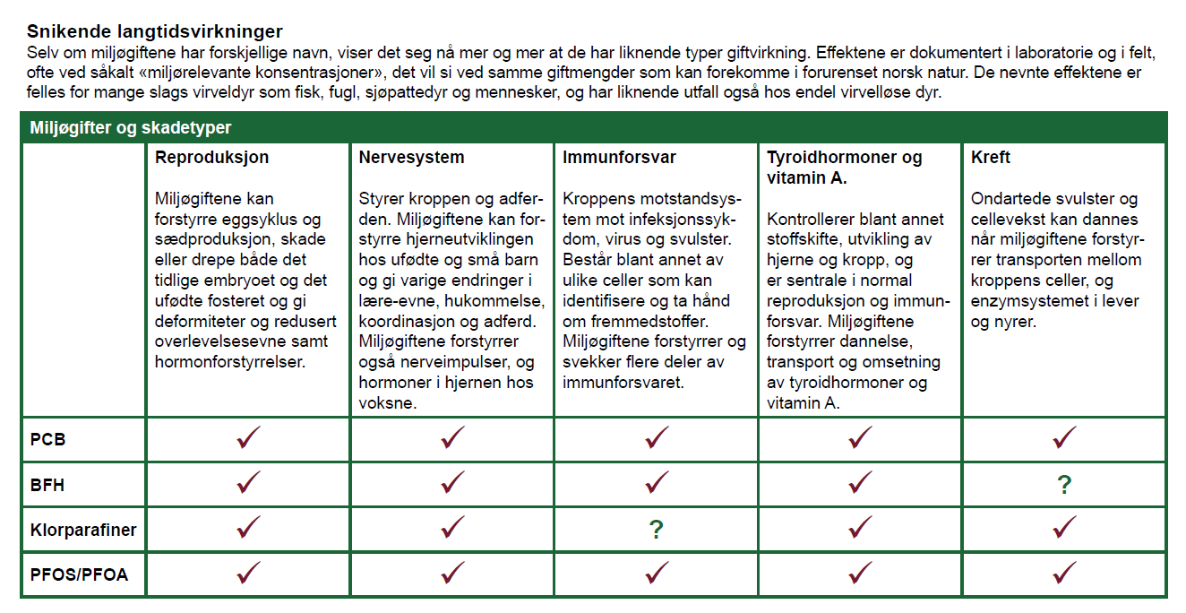 PCB er forbudt, men liknende