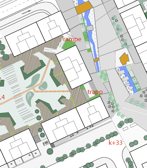 DØME 1 SB 12 Bilete/kart Oppsummering tomt Totalt areal: Grasdekke Grønt tak: Belegningsstein med permeable fuger: Tette flater: Bygd areal: Trer so > 35: GOF =,6 3776 m 2 538 m 2 954 m 2 m 2 568 m 2