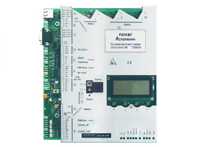Sonekontroller 72660 A Tilkobling mot PC (krysset nettv.kabel) SR SL Til slave sonekontroller, (eller retur dersom kun én sonekontroller).