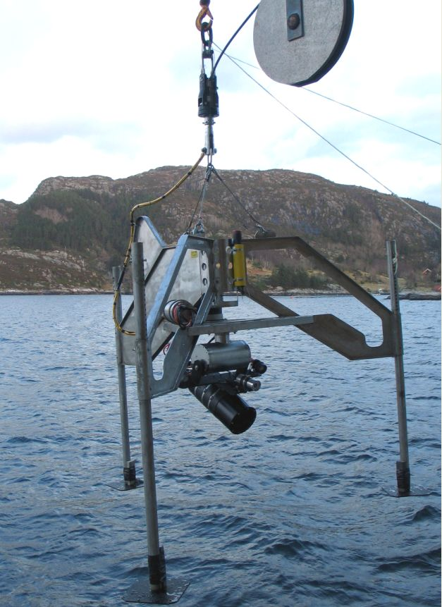 Figur 11: CANPOD mobilt undervannskamera for fotografering av sjøbunnen 8.2.