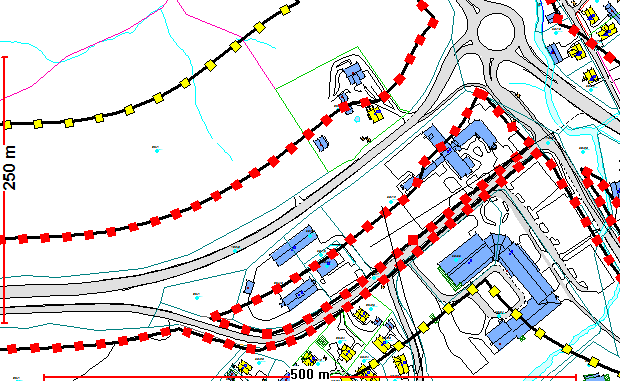 Arealet har god tilkomst fra hovednettet, herunder E16 og rv4, via rundkjøringa øst for Lunner rådhus.