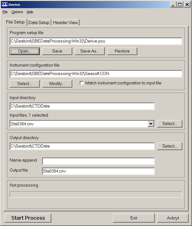 Side: 3 av 5 Figur 8. Derive Select Output Variables med Derive.psu Figur 7. Derive File Setup med Derive.