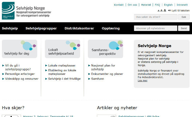 Evalueringen av Selvhjelp Norges distriktskontorer i 2014 peker på viktigheten av gode rutiner for opplæring av nyansatte og gode systemer for oversikt over kontakter og nettverk i fylkene.