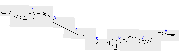 Tiltak 4: Del opp i mindre terrengoverflater Bedre ytelse/beregningshastighet Unngå å triangulere alt som én stor overflate, f.eks.