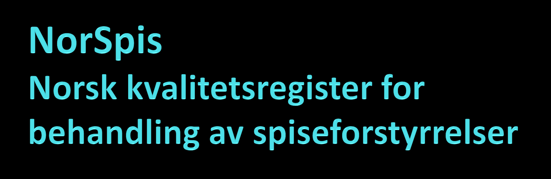 Nasjonal fagdag bruk av kvalitetsregistre i psykisk helsevern og ruslidelser Bergen, 16. nov.