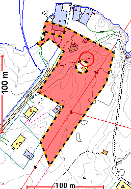 Sak 150/13 Figur 1: Omsøkt område - gnr/bnr 4/26. Vurdering: Ut fra saksbehandlers vurdering er det i denne saken ikke tjenlig å kreve at eiendommen skal omsettes som bolig.