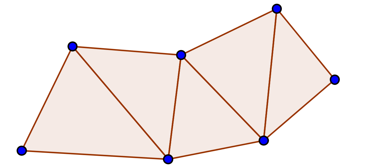 1.7.1 Arealet av en trekant Gitt en rettvinklet trekant ABC. Vi trekker en linje gjennom A parallell med BC, og en linje gjennom C parallell med AB. Linjene skjæres i D.