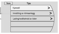 Instrumenter og betjeningselementer 81 ble fullstendig oppladet.