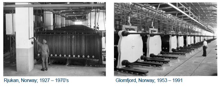 Norge har lang tradisjon i vannelektrolyse 30000 Nm3/h kapasitet for