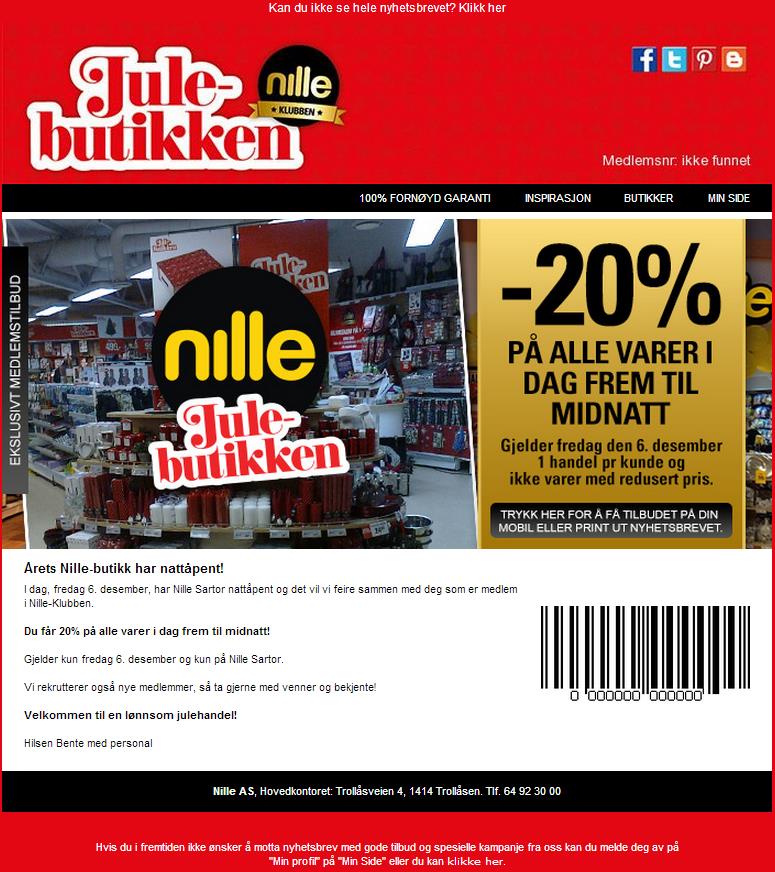 Nille-klubben Tiltak og virkemidler 1. Personlig dialog med kunden 2.