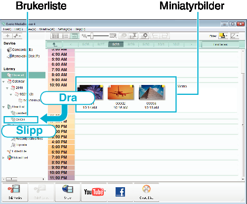 Kopiering Organisere filer Etter å ha sikkerhetskopiert filene, bør du organisere dem ved å legge til etiketter som Familietur eller Idrettsstevne Dette er praktisk, ikke bare for å opprette plater,