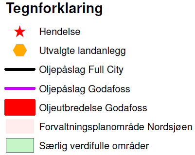 4.6.3 Uhellscenario: Uhell ved oljeraffineri Uhellshendelser ved landanlegg med påfølgende forurensning innenfor grunnlinjen (indre kyst) kan påvirke biologi og økosystemer som har betydning utenfor