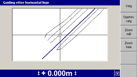 Bruk av 3D-styring i felt 4 Dersom du vil velge... En dynamisk lagdelt flateforskyvningslinje i et.