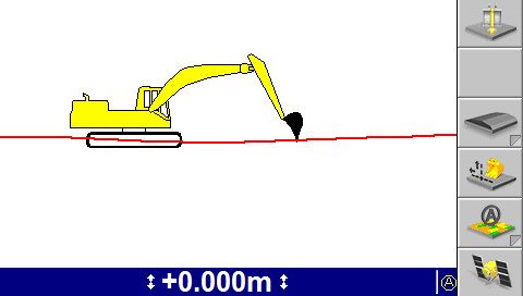 1 Bruk av kontrollboksen og lysbjelkene Tverrsnittvisning Tverrsnittvisning viser skjæret i forhold til styreoverflaten.