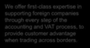 KGH S 6 FORRETNINGSOMRÅER DEKKER HELE TOLL - ASPEKTET CUSTOMS DECLARATION We offer a wide range of services that facilitate our customers customs declarations handling and ensure efficient border