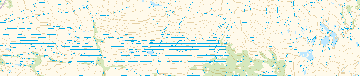 Seterbukta Strinda-Tjørndal (Snåsa, Nord-Trøndelag). Areal 21.