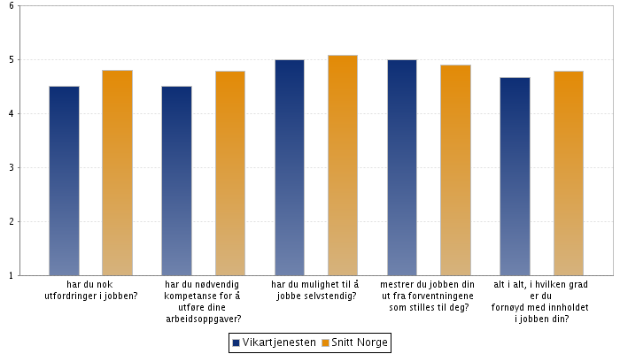 Organisering av arbeidet I hvilken grad?