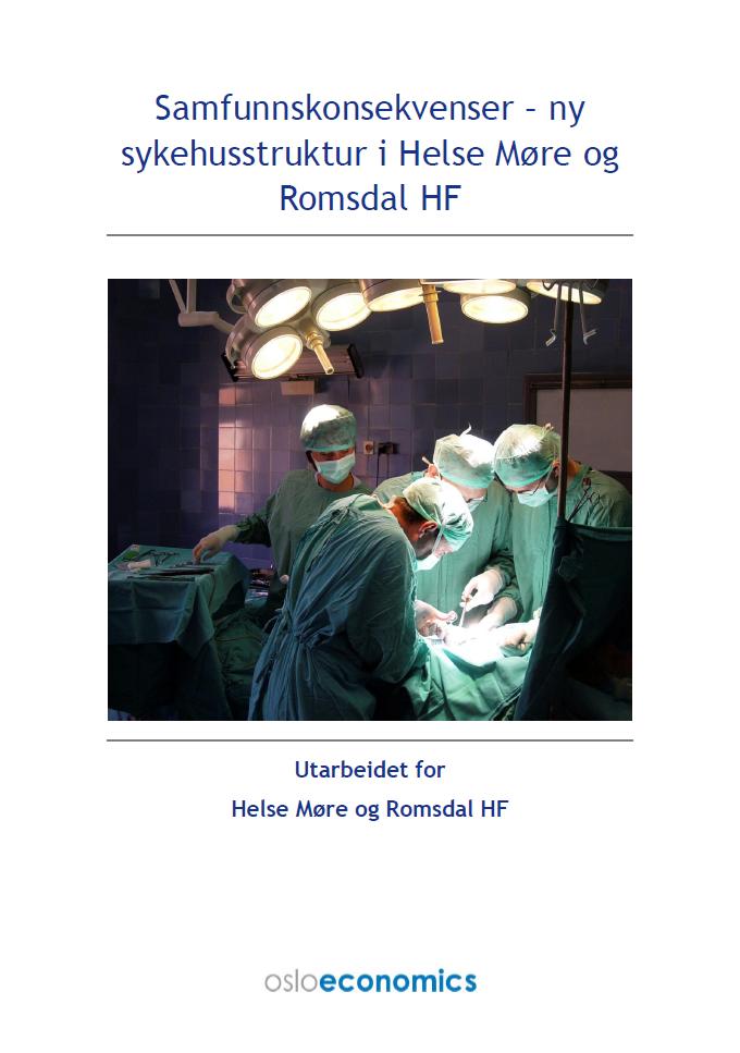 Videre arbeid ROS-analyse Samfunnsmessig konsekvensanalyse HSØ rammeavtale, ekstern konsulent