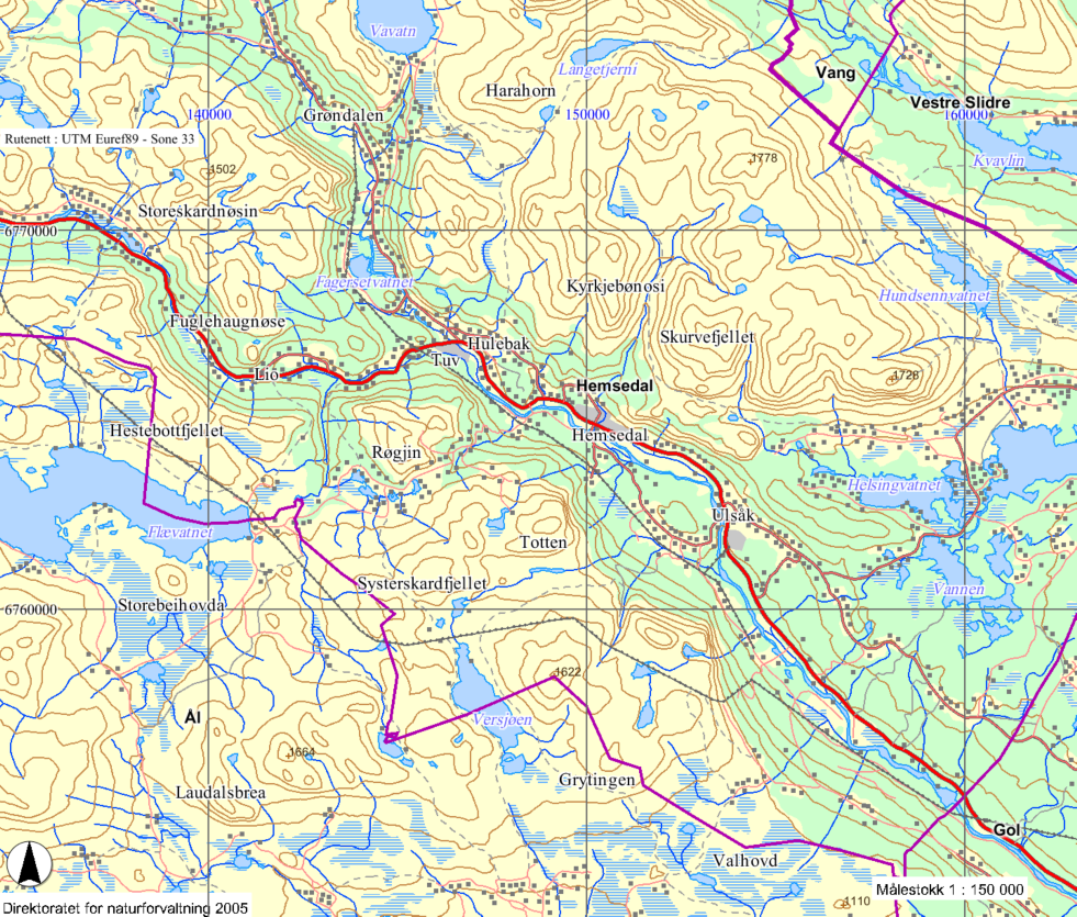 OVERVÅKING AV HALLINGDALS-VASSDRAGET I 2009 15 (68) Hemsil v/holde bru Trøim renseanlegg Ulsåk renseanlegg Hemsil v/langeset bru Prøvepunkt Beskrivelse Hemsil v/holde bru Fra Holde bru nord for