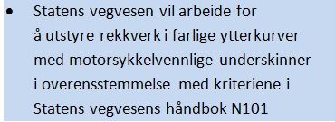 NASJONAL STRATEGI FOR MOTORSYKKEL OG MOPED